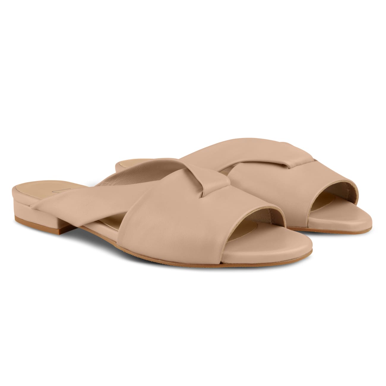 Pantolette V-Strap Powder Pink – modischer und bequemer Schuh für Hallux valgus und empfindliche Füße von LaShoe.de