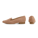 Femininer Loafer Classic Nude – modischer und bequemer Schuh für Hallux valgus und empfindliche Füße von LaShoe.de