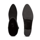 Bootie mit Absatz und rundem Schaft Schwarz – modischer und bequemer Schuh für Hallux valgus und empfindliche Füße von LaShoe.de