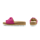 Pantolette mit Schleife Pink – modischer und bequemer Schuh für Hallux valgus und empfindliche Füße von LaShoe.de