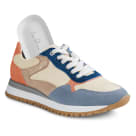 Sneaker Colourblocking Blau – modischer und bequemer Schuh für Hallux valgus und empfindliche Füße von LaShoe.de