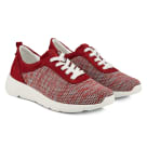 Sneaker Softknit Rot – modischer und bequemer Schuh für Hallux valgus und empfindliche Füße von LaShoe.de