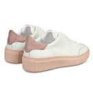 Court Sneaker Chubby Weiß/Pink – modischer und bequemer Schuh für Hallux valgus und empfindliche Füße von LaShoe.de