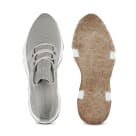 Chunky Mesh Sneaker Hellgrau – modischer und bequemer Schuh für Hallux valgus und empfindliche Füße von LaShoe.de