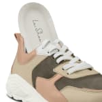 Chunky Sneaker Beige – modischer und bequemer Schuh für Hallux valgus und empfindliche Füße von LaShoe.de