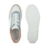 Plateau Sneaker Blau – modischer und bequemer Schuh für Hallux valgus und empfindliche Füße von LaShoe.de