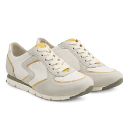 Premium Sneaker Colourline Weiß/Gelb