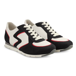 Premium Sneaker Colourline Weiß/Schwarz