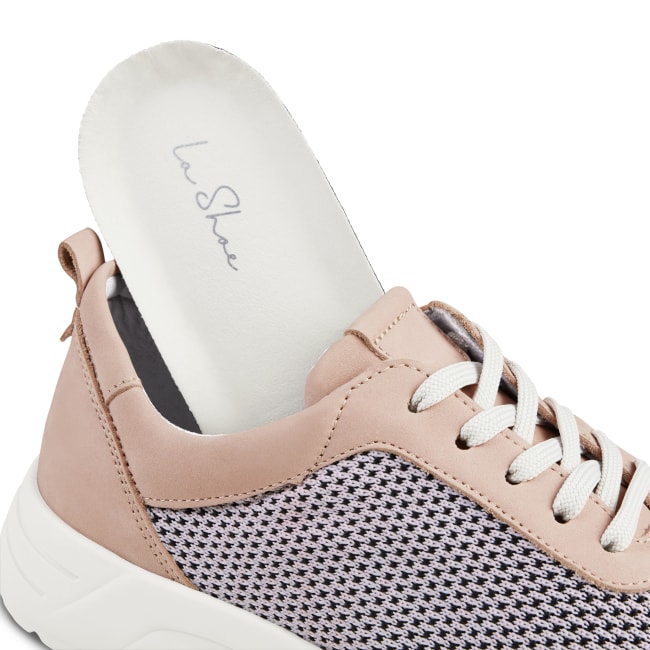 Sneaker Softknit Rose – modischer und bequemer Schuh für Hallux valgus und empfindliche Füße von LaShoe.de