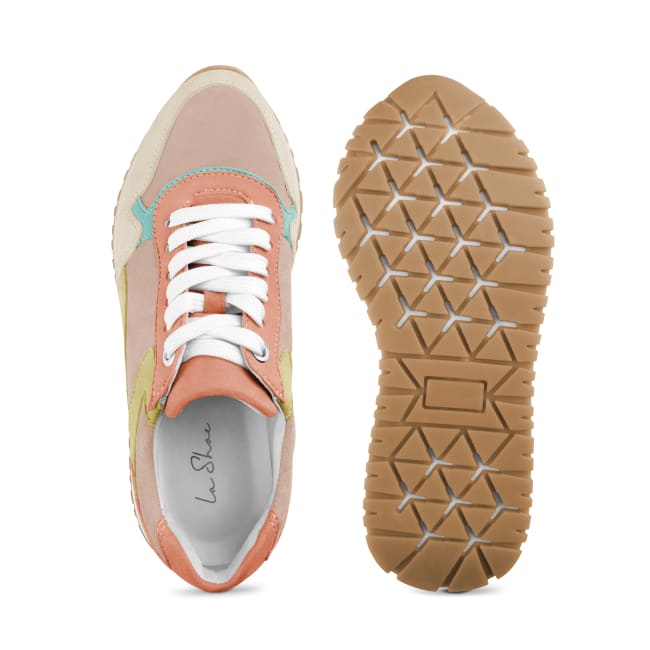 Sneaker Colourblocking Pastell – modischer und bequemer Schuh für Hallux valgus und empfindliche Füße von LaShoe.de