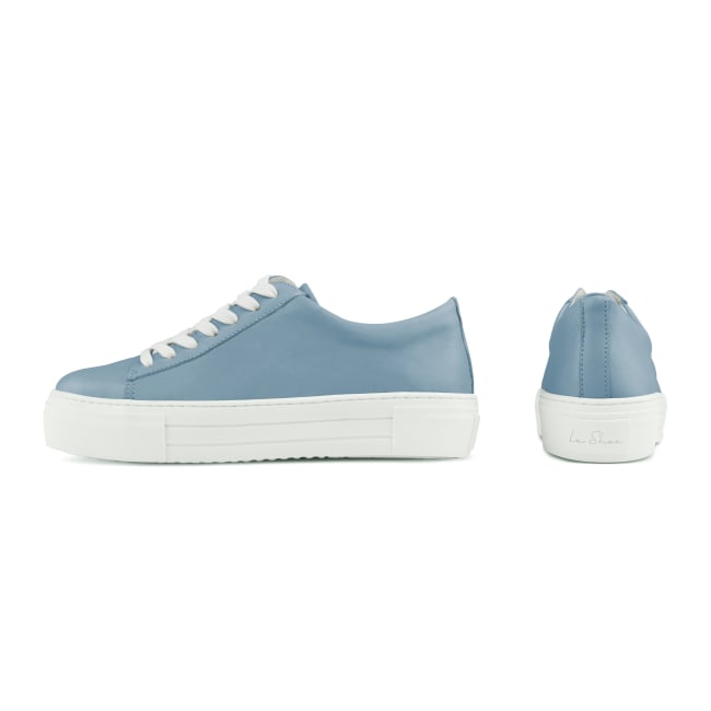 Sneaker Plain Bleu – modischer und bequemer Schuh für Hallux valgus und empfindliche Füße von LaShoe.de