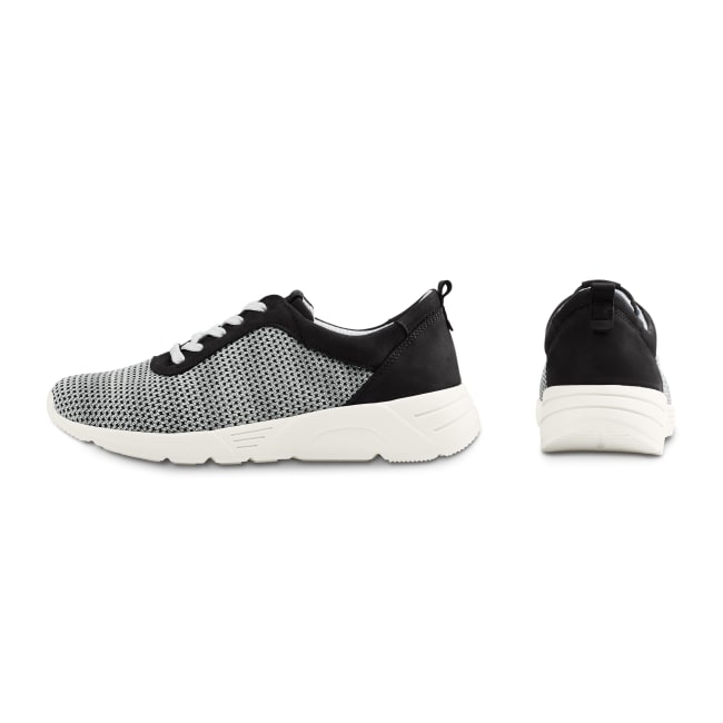 Sneaker Softknit Schwarz – modischer und bequemer Schuh für Hallux valgus und empfindliche Füße von LaShoe.de