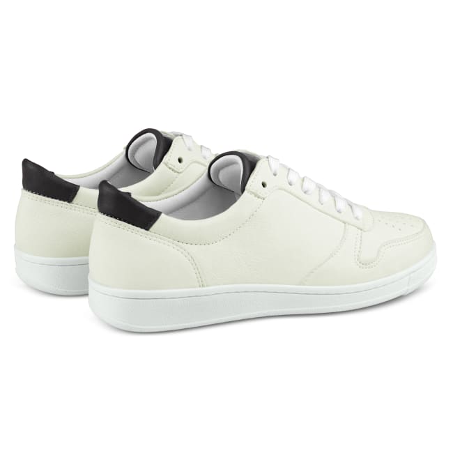 Conscious Sneaker Creme/Schwarz – modischer und bequemer Schuh für Hallux valgus und empfindliche Füße von LaShoe.de