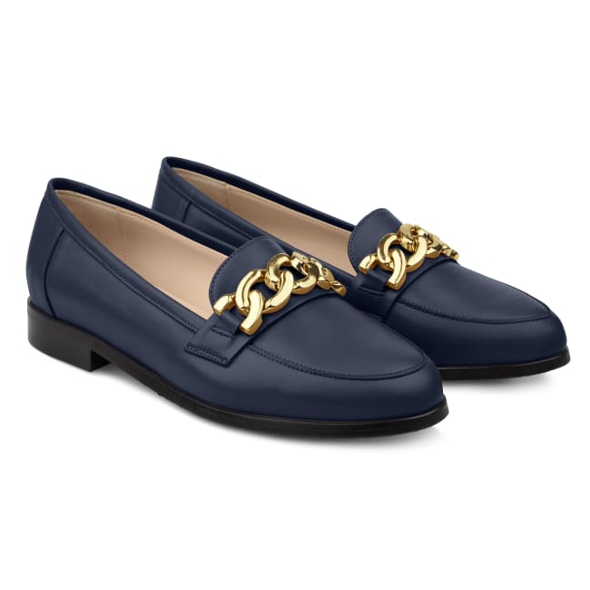 Loafer French Style Marine – modischer und bequemer Schuh für Hallux valgus und empfindliche Füße von LaShoe.de