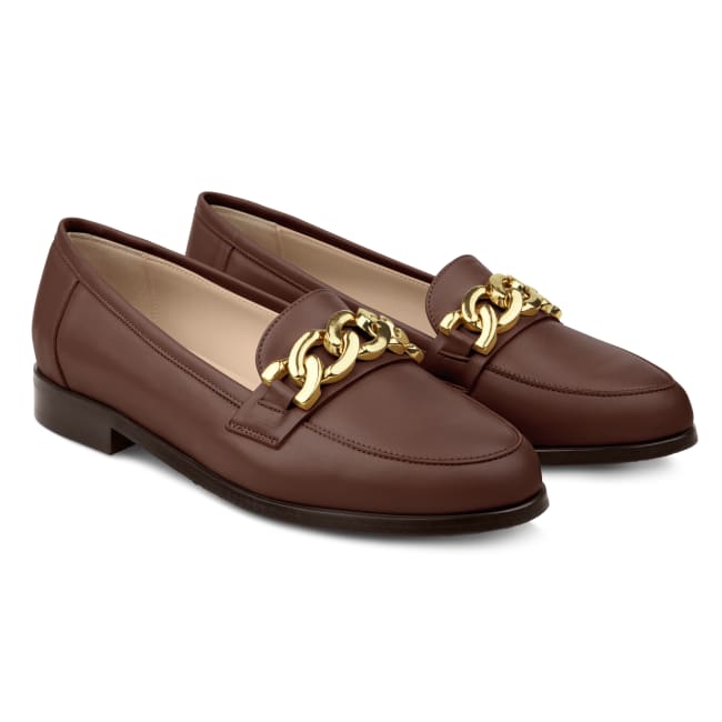 Loafer French Style Braun – modischer und bequemer Schuh für Hallux valgus und empfindliche Füße von LaShoe.de