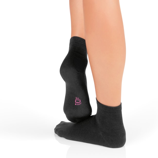 GoBunion Socken schwarz – modischer und bequemer Schuh für Hallux valgus und empfindliche Füße von LaShoe.de