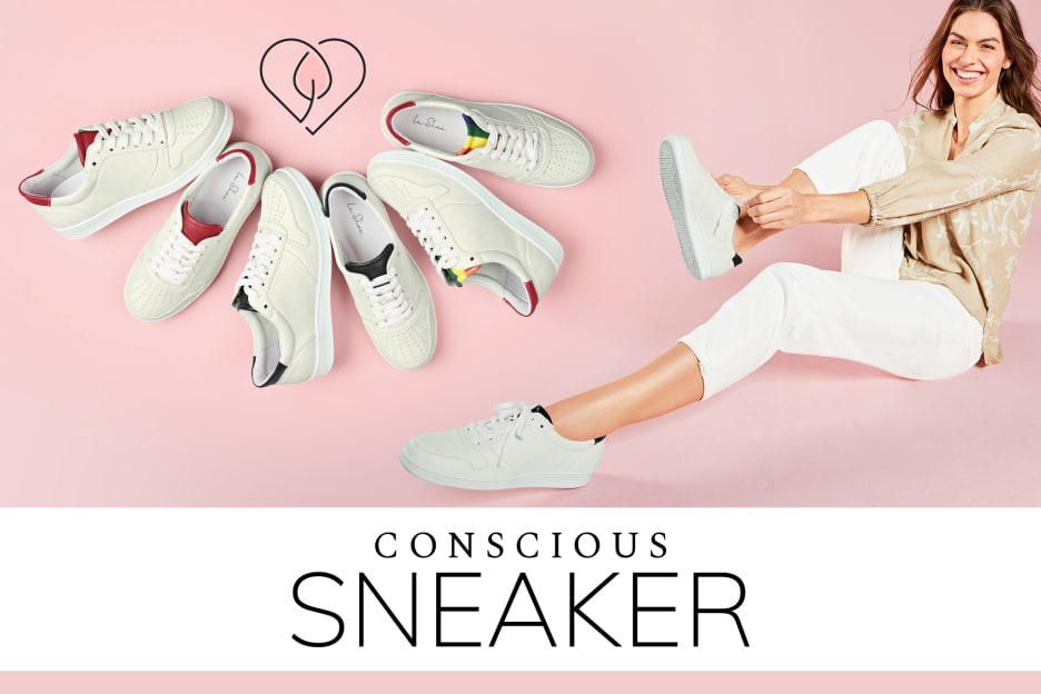 Mit den neuen Conscious Sneakern setzen wir ein Statement gegen die heutige Wegwerfkultur und eine umweltschädigende Schuhproduktion. 